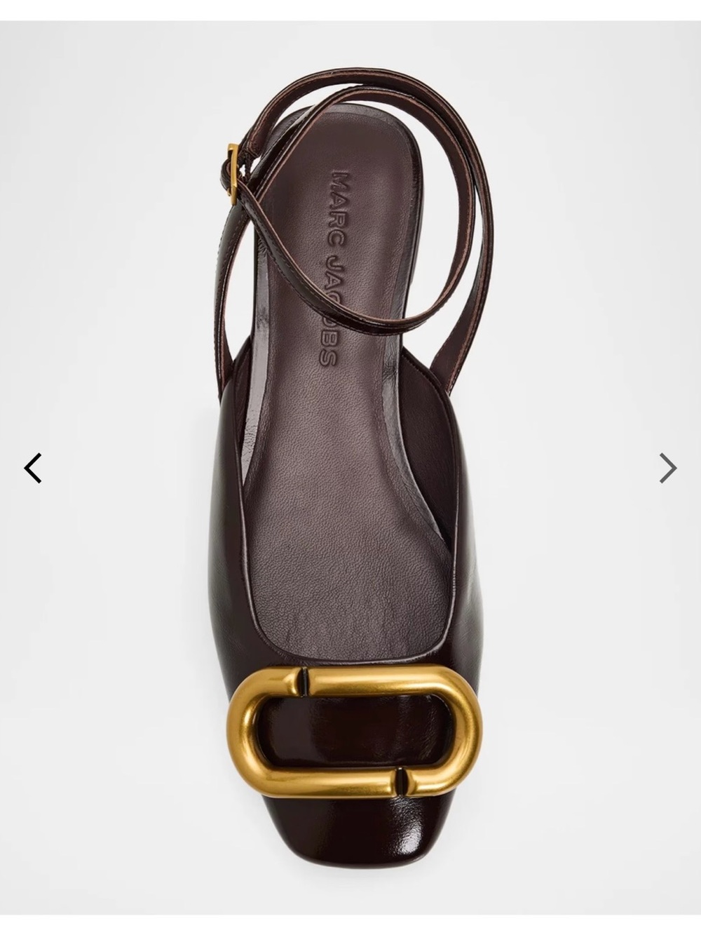 New Marc Jacobs THE POP J MARC FLAT size 7 - Picture 3 of 8